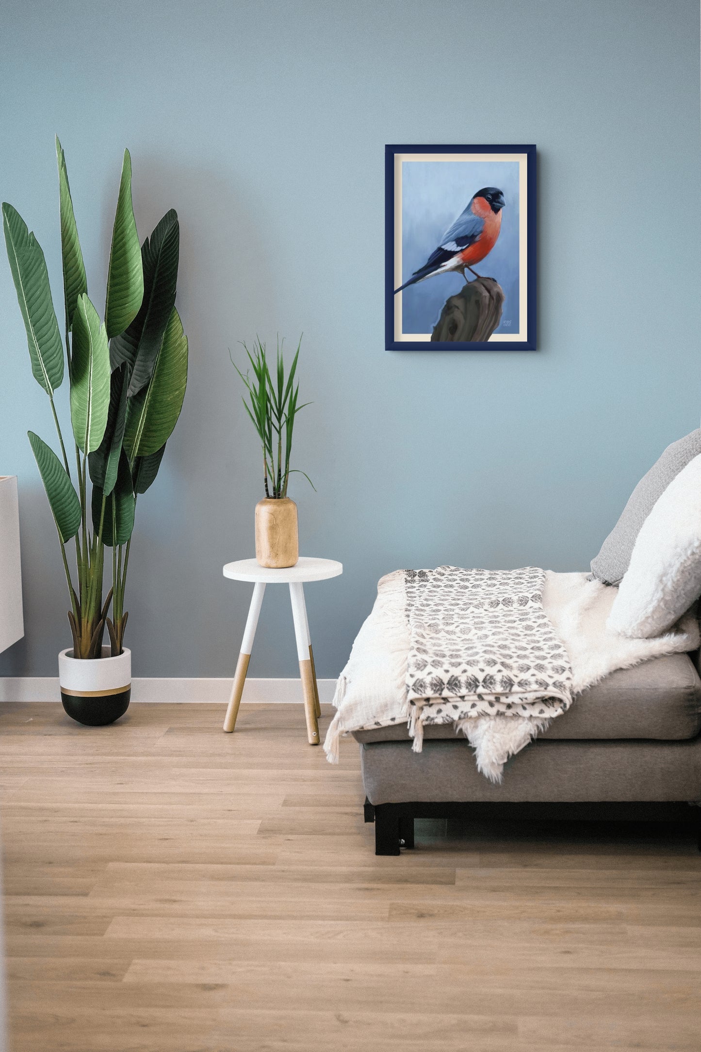 The Absent Bullfinch Fine Art Print